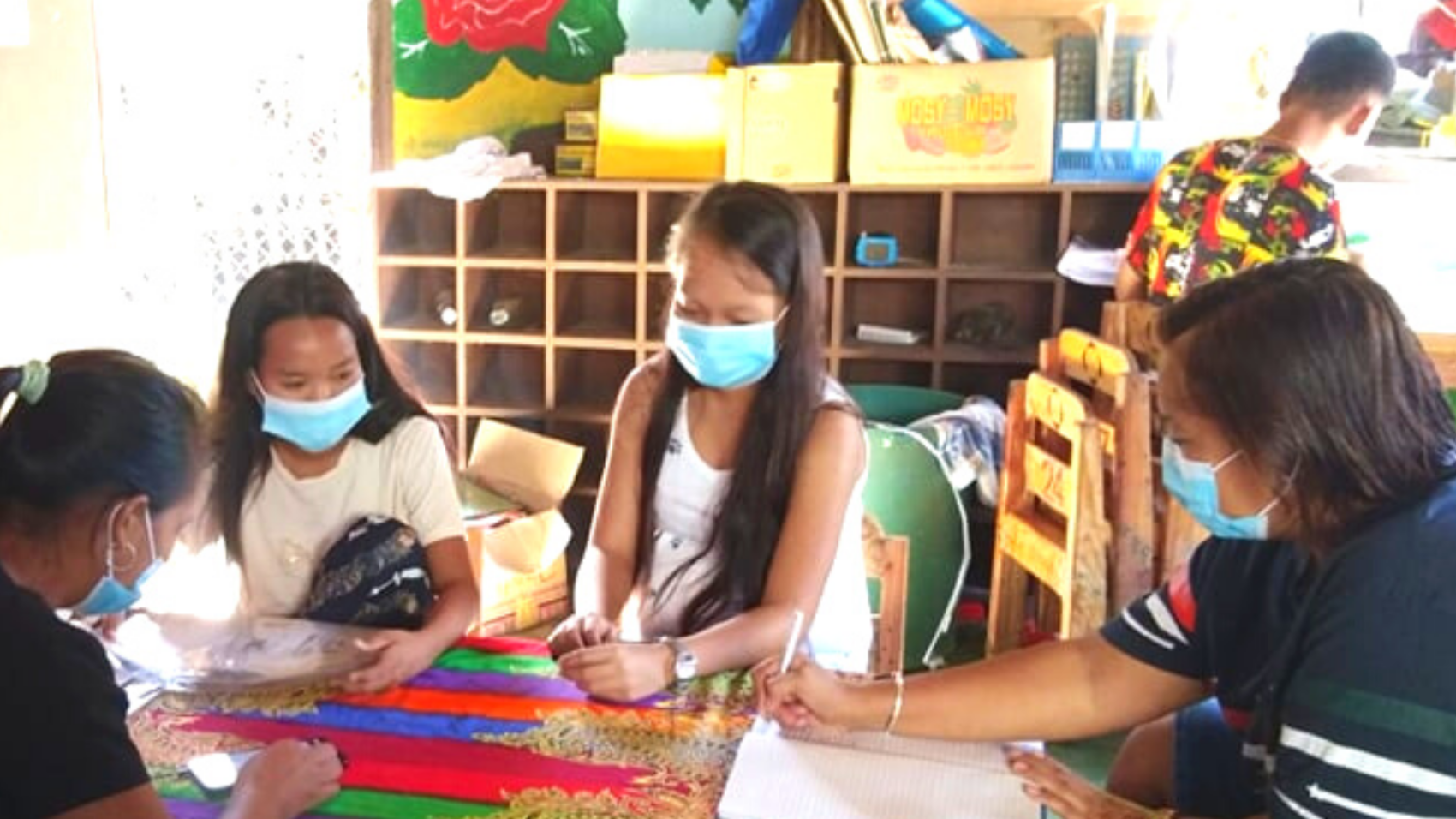 We funded modules from CSWD were turned over and is now being used to teach the Bajao students in Sitio Bajaoan Daycare Center.