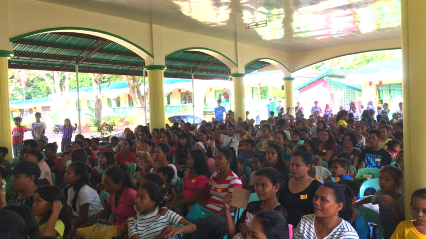 We celebrated our 1st anniversary in the community together with 100+ volunteers and 600+ locals through a concert.