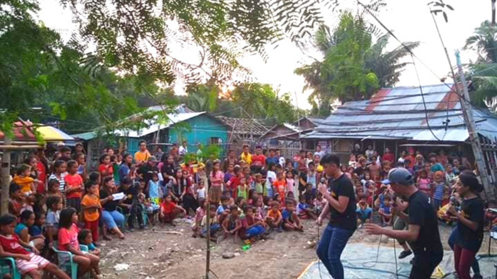 First encounter with the community through 180 Degrees outreach.