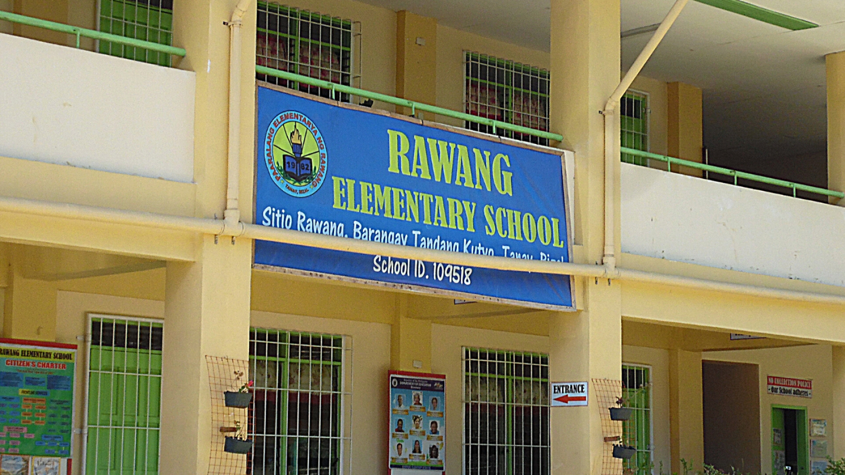 We re-mapped the electrical plans of the school since they don’t have a copy of the building plans.