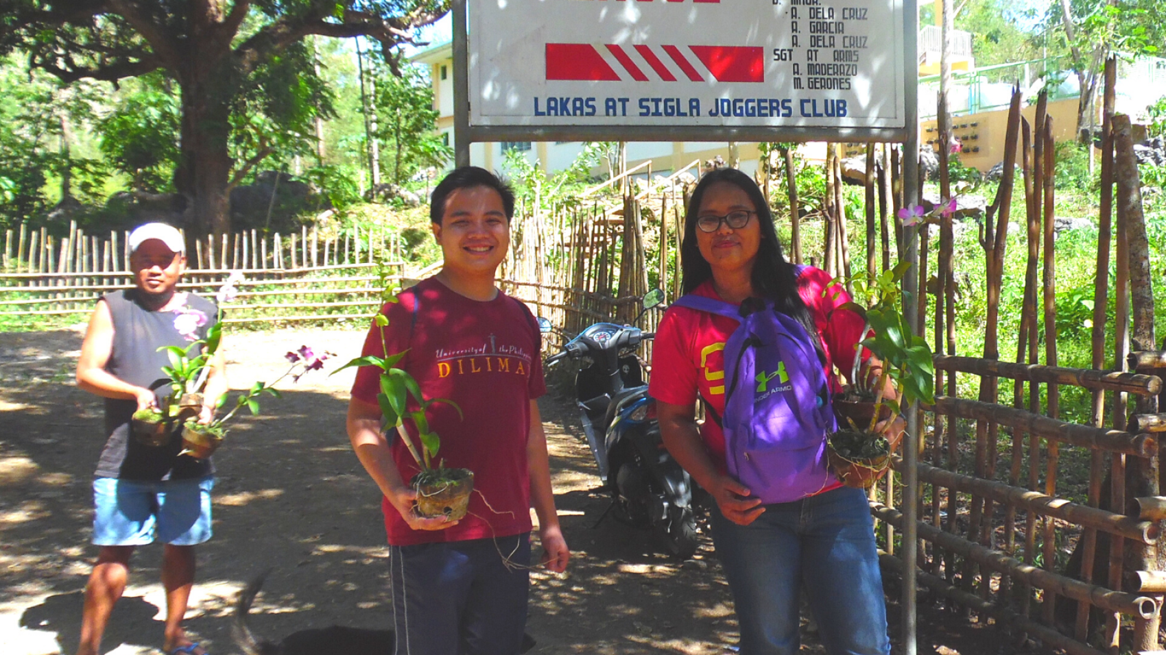 First site visit with the community in Sitio Rawang through former principal of RES.