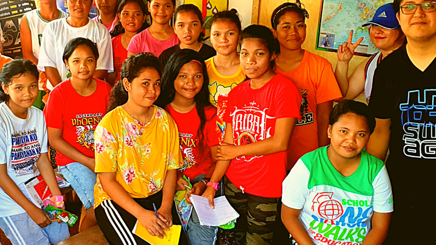 We held a health seminar through a Nurse volunteer from MACPH for the scholars and community champions.