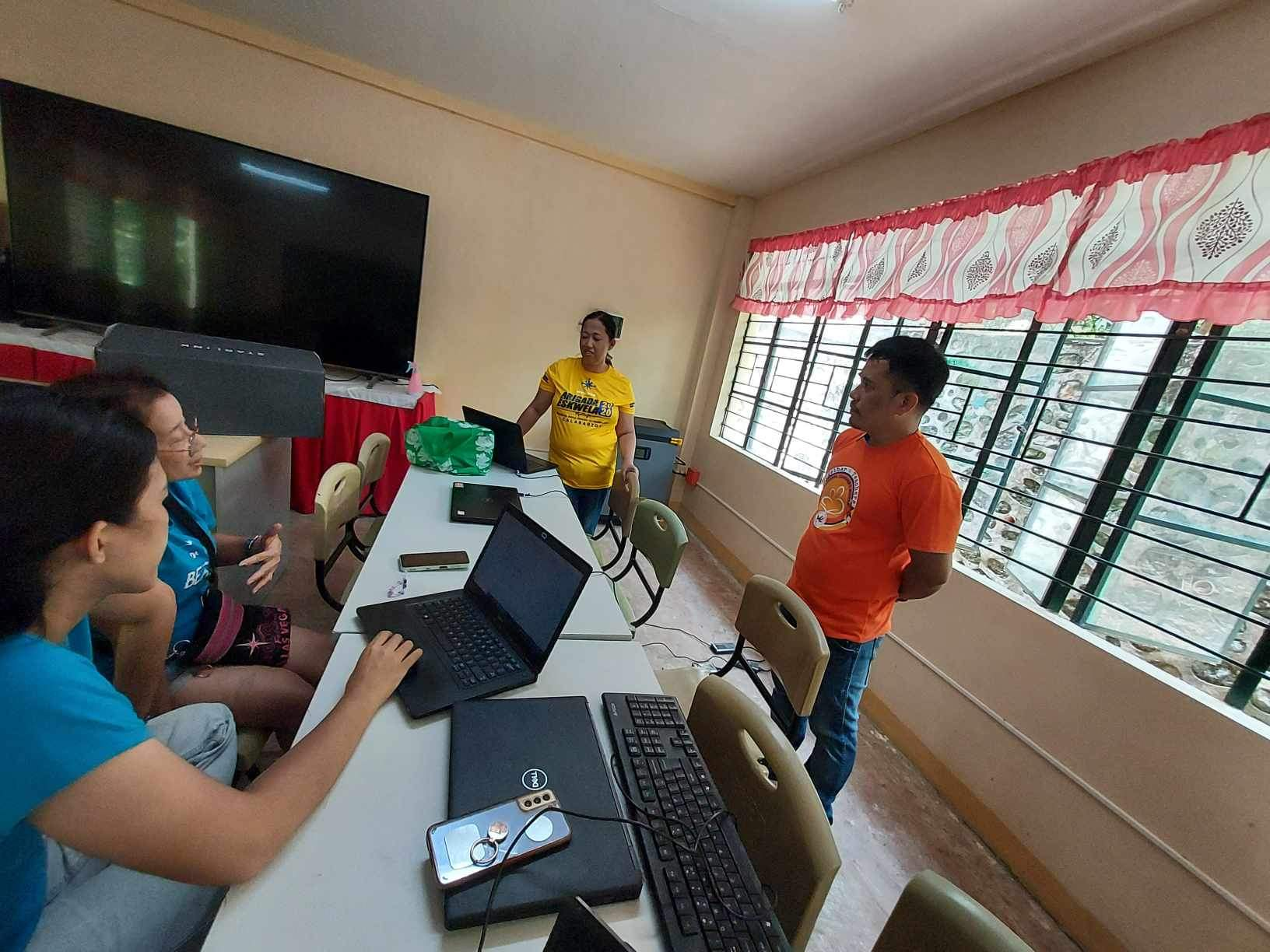 Dialogue with the teachers of Laiban Integrated School 